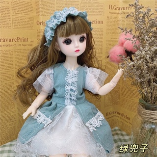 Bjd ตาโต 22 ข้อต่อขยับได้ 30 ซม. 1/6 สีน้ําตาล อุปกรณ์เสริม สําหรับตุ๊กตา DIY