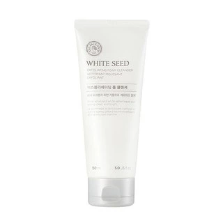 THE FACE SHOP WHITE SEED EXFOLIATING FOAM CLEANSER (โฟมสครับ)
