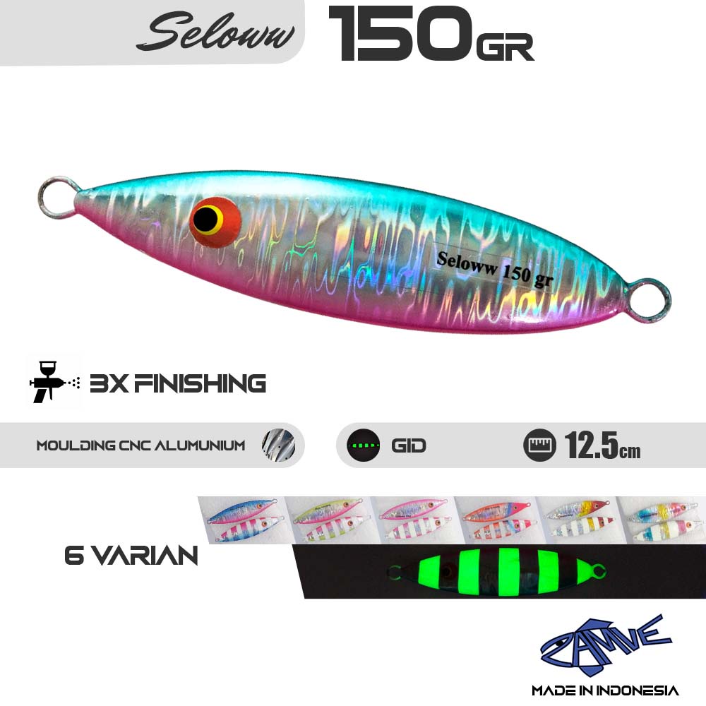 Metal Jig Zamve Sewinw Jig 150Gram Jig 150 Gram Jig 150Gr/150 Gr