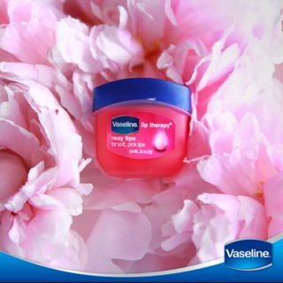  Vaseline Lip Therapy Rosy Lips Lip Balm 7g. 0.25oz. วาสลีน ลิป เทอราพี สีชมพู