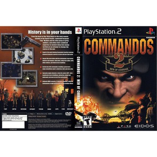 COMMANDOS 2 [PS2 US : DVD5 1 Disc]