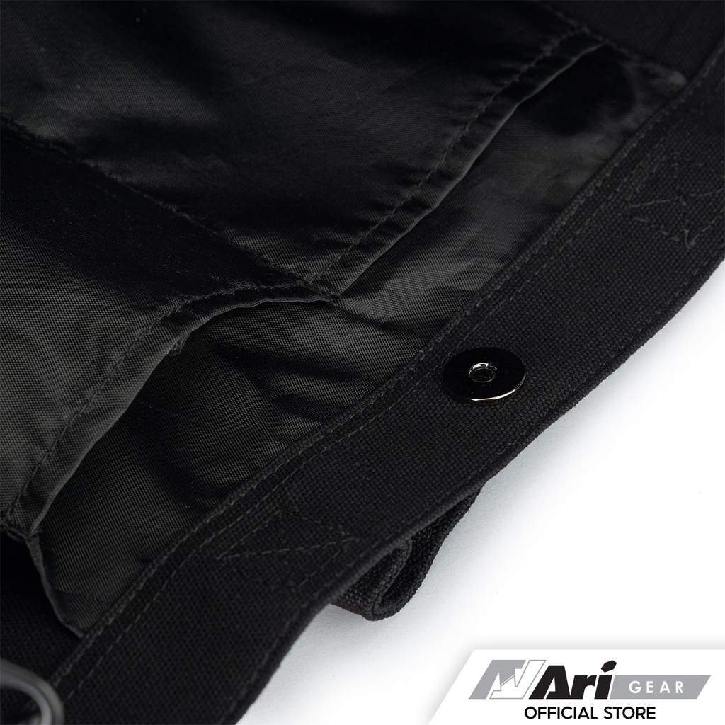 ARI SHOULDER BAG - BLACK (AHW1197-01) กระเป๋าสะพายไหล่ อาริ SHOULDER BAG สีดำ