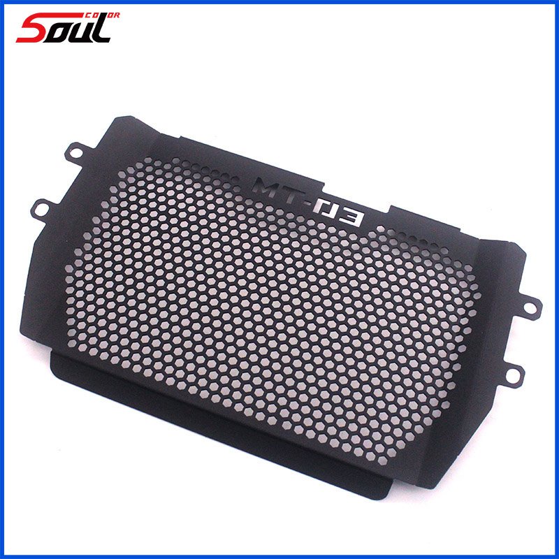 Aluminum Motorcycle Black Radiator Guard Radiator Cover Fits For Yamaha ...