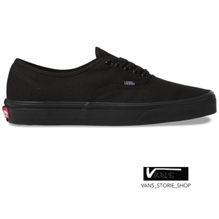 VANS AUTHENTIC BLACK BLACK SNEAKERS สินค้ามีประกันแท้