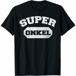 [100% Cotton] ใหม่ล่าสุด เสื้อยืดลําลอง แขนสั้น พิมพ์ลาย Super uncle best in the world สําหรับผู้ชาย