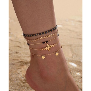 Wavie Anklet set (5pcs.) เซตข้อเท้า 5 ชิ้น setนี้ สวย cool มากเลยค่ะ