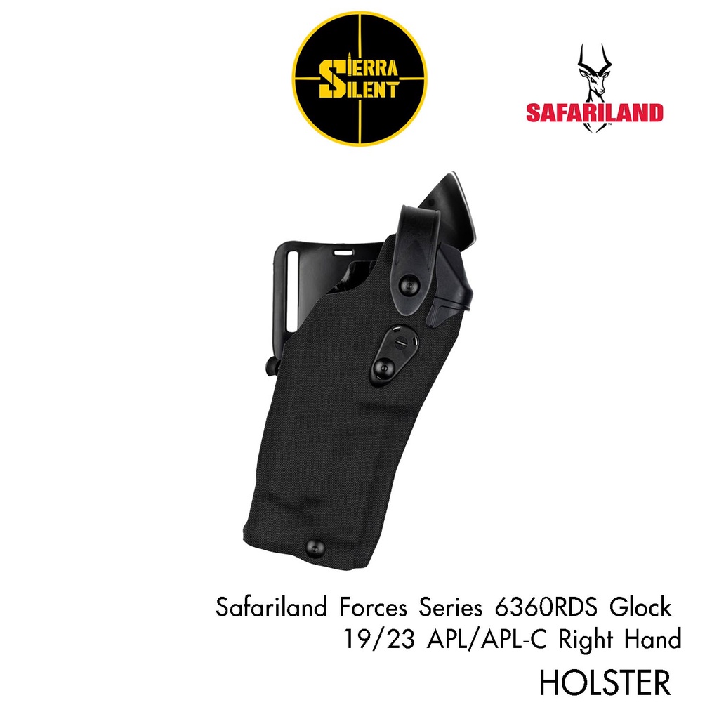 Safariland Forces Series 6360RDS Glock 19/23 APL/APL-C Right Hand