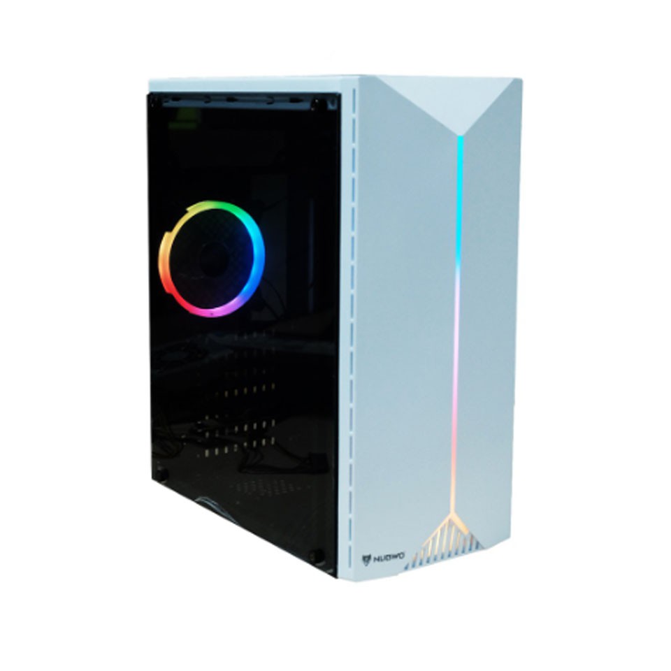 NUBWO NPC-323 Computer Cases เคสคอมพิวเตอร์ - (สีขาว) | Shopee Thailand