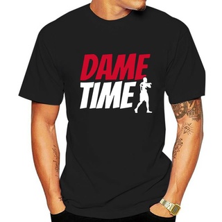 เสื้อยืดวินเทจเสื้อยืด พิมพ์ลาย Damian Lillard Dame Time Fan Pjfmkh45Mehdif77S-5XL