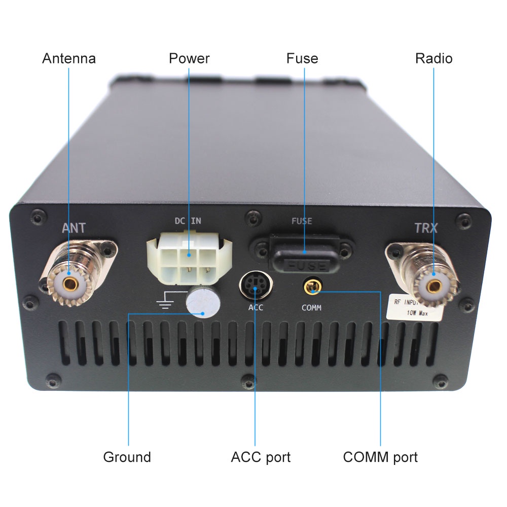 Xiegu XPA125B HF Power Amplifier 100W with Auto Antenna Tuner G90 X5105 G1M HF Transceiver QRP Radio 