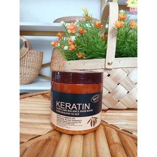 เคราติน บำรุงเส้นผม KERATIN HAIR CARE BALANCE HAIR MASK FOR HEALTHY SCALP