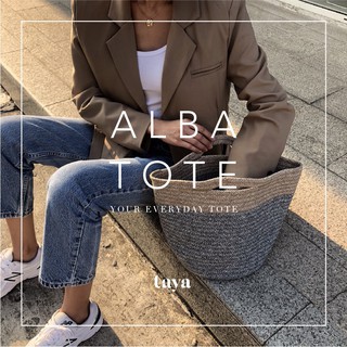 Alba Tote Bag กระเป๋าหูสั้น Size M