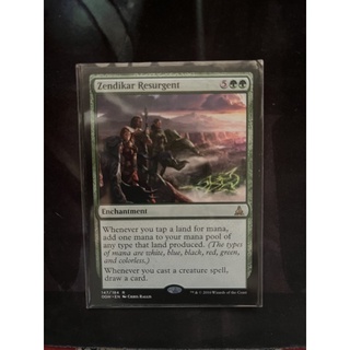 การ์ด MTG Zendikar Resurgent Magic the gathering rare EDH