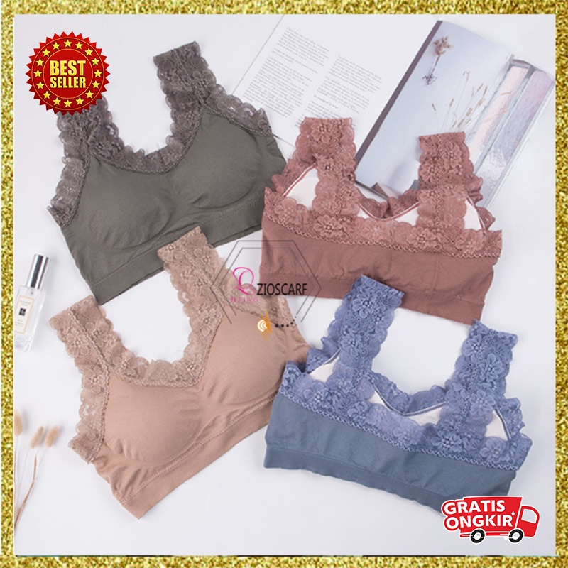 สปอร์ตบราผู้หญิง SEAMLESS SEXY TANK TOP กีฬา V คอโยคะไร้สาย BH นําเข้า RWC