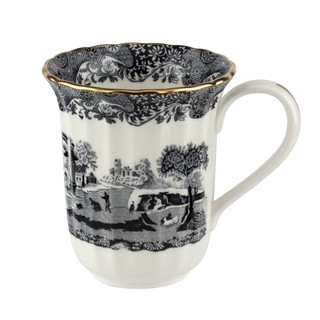 Spode Black Italian 250th Anniversary Mug แก้วมัค