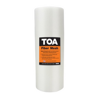 TOA Fiber Mesh ตาข่ายไฟเบอร์เสริมแรงสำหรับกันซึม ขนาด  8 นิ้ว x 10 เมตร