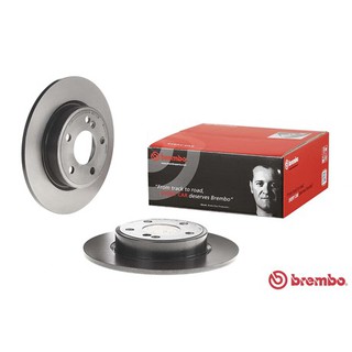 จานเบรคหลัง BENZ A-CLASS W176 A160 A180 A200 A250 B-CLASS W246 B160 B180 B200 CLA C117 CLA180 2011- 276MM BREMBO /ชิ้น