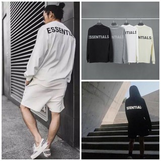 Hi end FOG Fear of god Essentials reflective sweater