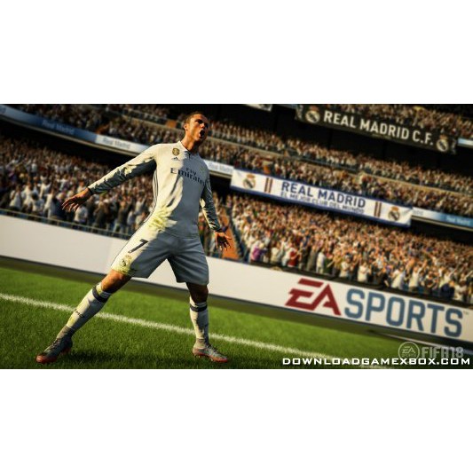 แผ่น XBOX 360 FIFA 18 ใช้กับเครื่องที่แปลงระบบ JTAG/RGH