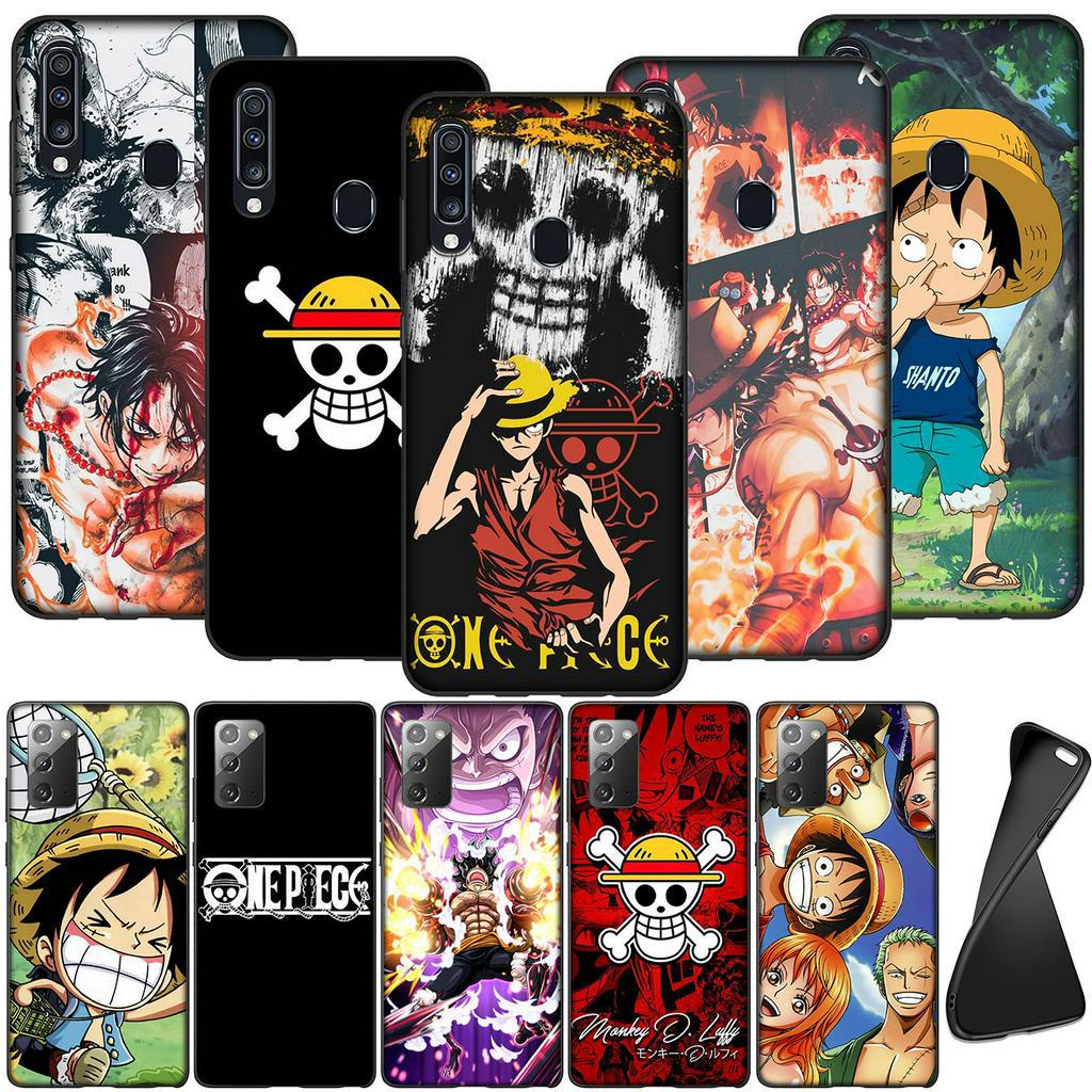 Huawei Y6P Y9a Y7a Nova 4e 4 Nova4e Soft TPU ซิลิโคนเคสโทรศัพท์ปลอก One Piece Luffy การ์ตูน