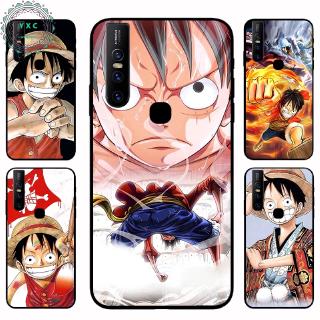 เคสโทรศัพท์แบบนุ่มเคสโทรศัพท์ลายการ์ตูนลูฟี่สําหรับ Vivo Y 85 Y 91 Y 93 Y 95 Y 95 I Y 12 Y 15 V 15 Pro V 11 V 11 I Luffy