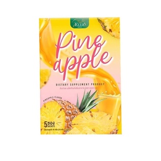 น้ำชงสับปะรด เอวเอส Elle S ลด น้ำ หนัก รสสับปะรด pineapple flavour คุมหิว อิ่มนาน (1 กล่อง = 5 ซอง)