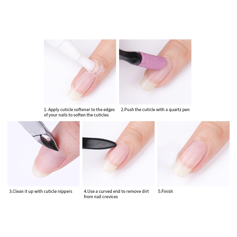 Born PRETTY อุปกรณ์กําจัดหนังกําพร้า หนังกําพร้า แบบสองหัว ล้างทําความสะอาดได้ 1 ชิ้น - รูปที่ 6