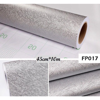 วอลเปเปอร์ สติกเกอร์ ติดผนัง กาวในตัว PVC มีกาวในตัว SF01# เ…