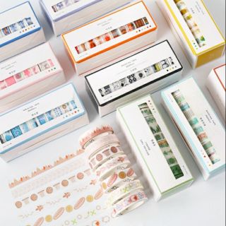 💋 Masking Tape 1 กล่อง มี 10 ลาย💋