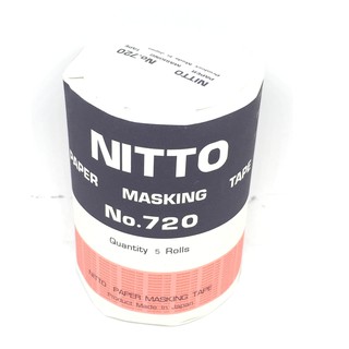 เทปคัตซี เทปลอกเลขตัวถัง Nitto no.720 1 แถวมี5 ม้วน ของแท้ 100%