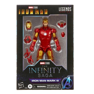 Hasbro Marvel Legends Series Iron Man Mark 3 Avengers Infinity Saga 6-inch Scale Figure ขนาด 6 นิ้ว ลิขสิทธิ์แท้