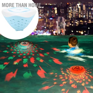 More Than Home โคมไฟโปรเจคเตอร์ Led กันน้ํา สําหรับติดอ่างอาบน้ํา สระว่ายน้ํา ใต้น้ํา