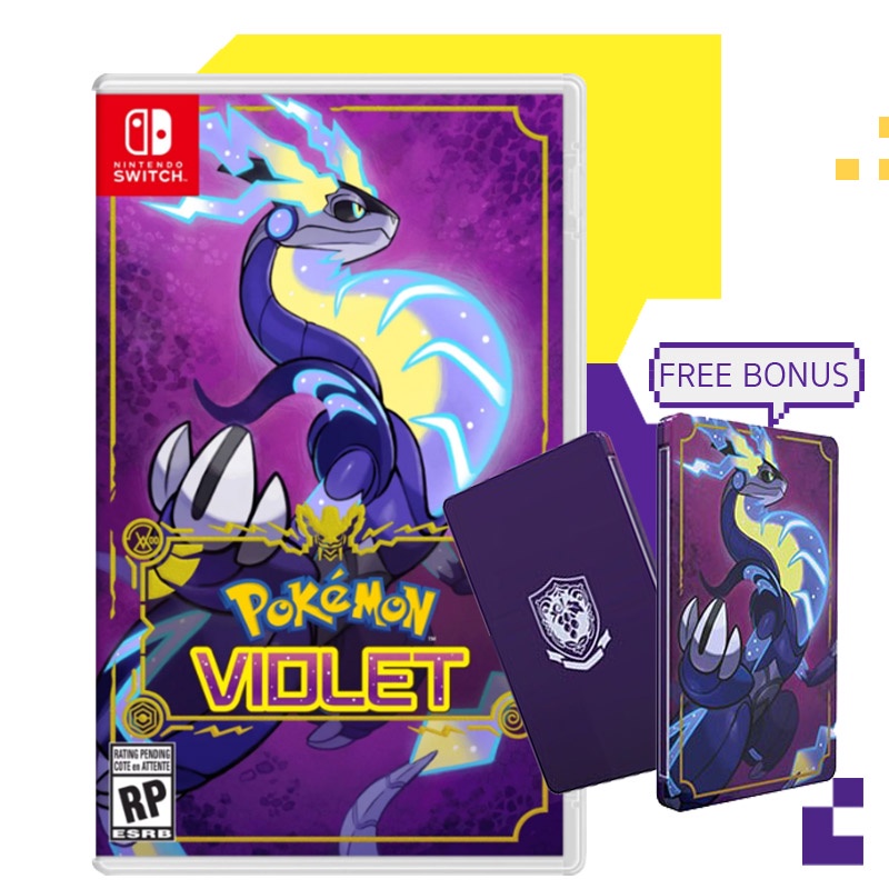 [+..••] พร้อมส่ง 🔥 | NSW POKEMON SCARLET AND VIOLET + THE HIDDEN TREASURE OF AREA ZERO (เกม Nintendo Switch™ 🎮)