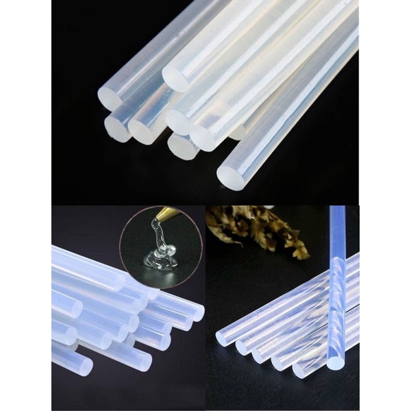 *สินค้าพร้อมส่ง* แท่งกาว ไส้ปืนกาว กาวแท่ง ขนาด(7mm) (11mm) ซิลิโคนสีขาว สำหรับปืนยิงกาว 500g. แบ่งขาย *สินค้าพร้อมส่ง*