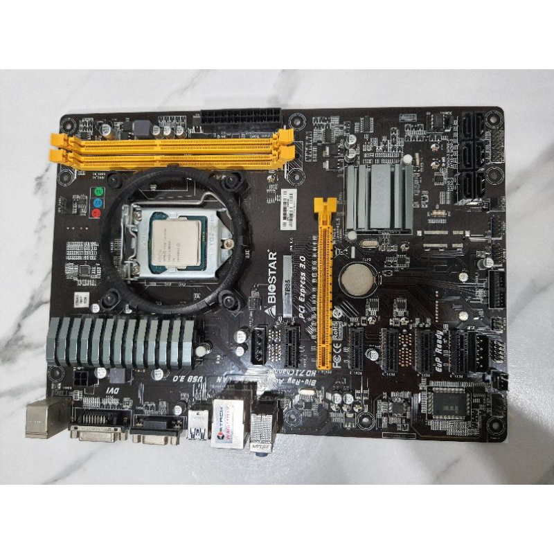 BIOSTAR TB85 (LGA1150) สภาพนางฟ้าสายขุดอย่าพลาด