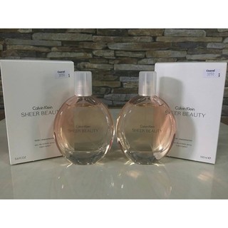 Calvin Klein น้ำหอม CK Sheer Beauty for women EDT 100 ml.