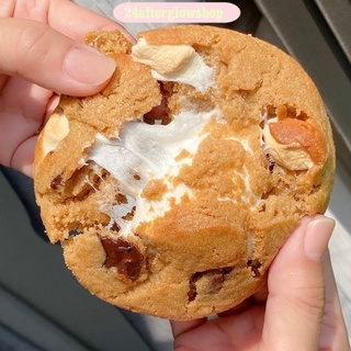 คุ้กกี้มาร์ชเมลโลช็อกโกแลตชิพ soft cookie mashmellow chocolate chip คุ้กกี้มาชเมลโล่ คุ้กกี้ช็อคโกแลตชิพมารช์เมลโล