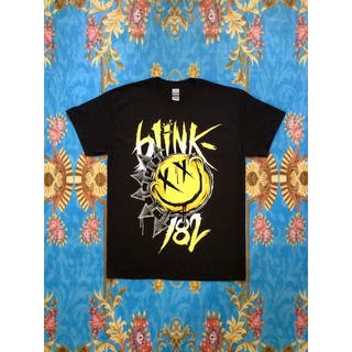 ผ้าฝ้าย 100%🎸BLINK 182  เสื้อวง Blink 182 สินค้านำเข้า ลิขสิทธิ์แท้S-3XL