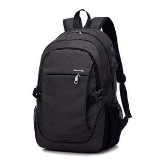 กระเป๋าสะพายหลัง กระเป๋าเป้เดินทาง กระเป๋าโน๊ตบุ๊ค USB Backpack No.8699