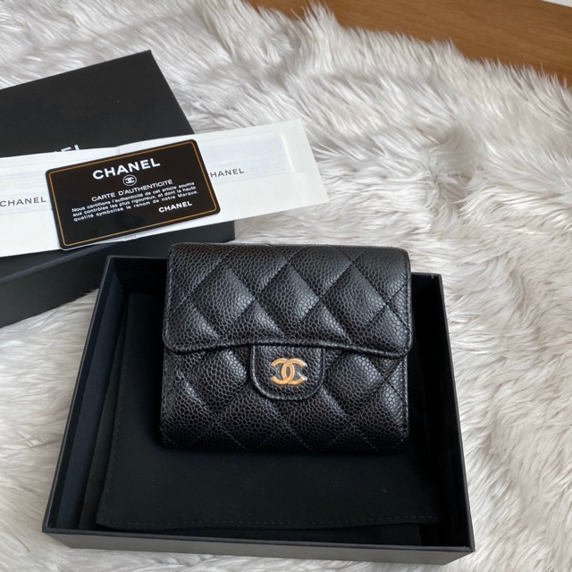 New Chanel wallet tri fold holo29