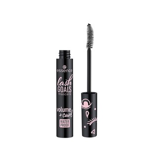 essence lash GOALS mascara volume &amp; curl WATERPROOF(เอสเซนส์ แลช โกลส์ มาสคาร่า วอลุ่ม &amp; เคริล์ วอเตอร์พรูฟ)