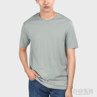 DOSH BASIC-T SHIRTS เสื้อยืด คอกลม แขนสั้น สีเทา FUMT5000-GY