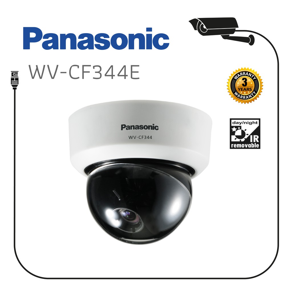 WV-CF344E Panasonic กล้องวงจรปิด