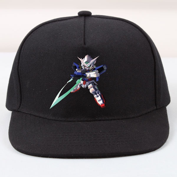 Gundam Exia 00 Chibi หมวก Snapback ผ้าฝ้ายอนิเมะ