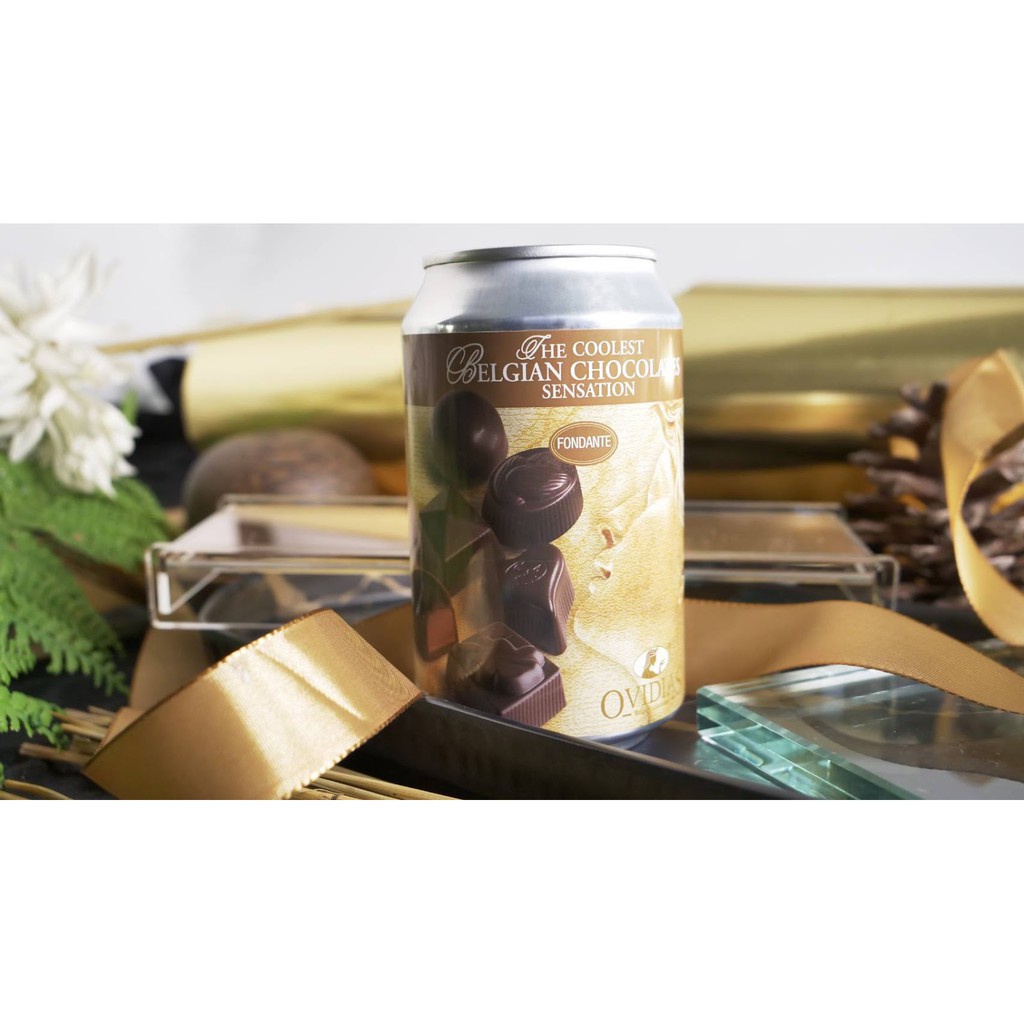 Chocolate Premium สอดไส้​ praline นำเข้าจาก​ Belgium  ​รส  Dark Chocolate
