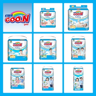 GOON PREMIUM ผ้าอ้อม กูนน์ พรีเมี่ยม ซับ 6 แก้ว แพมเพิส กูนน์ ผ้าอ้อมเด็กสำเร็จรูป ทุกขนาด 1 ห่อ