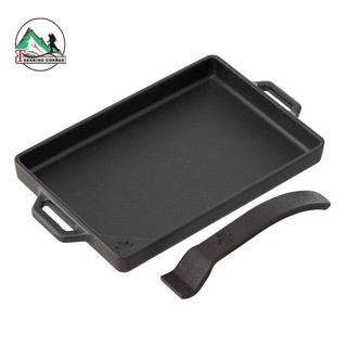 กระทะแคมป์ปิ้ง Logos Rectangle Personal Iron Pan