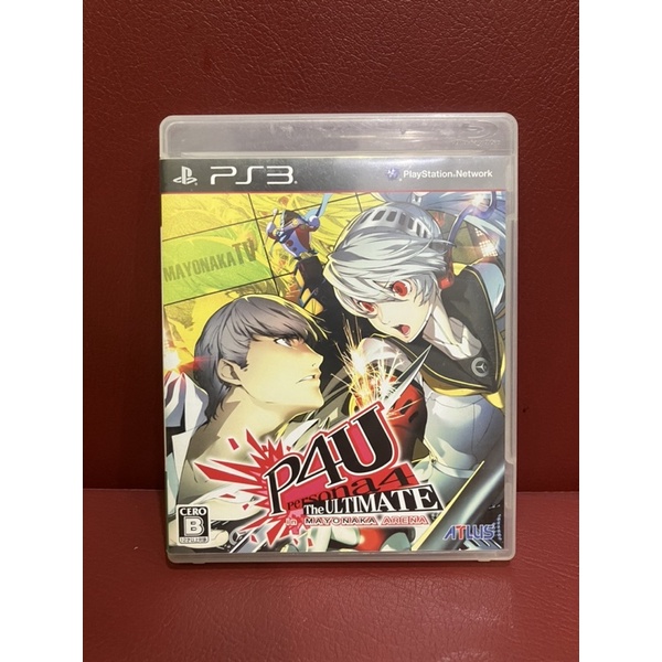 แผ่นแท้ [PS3] Persona 4 - The Ultimate in Mayonaka Arena Persona 4 Arena Shin Megami Tensei โซนญี่ปุ