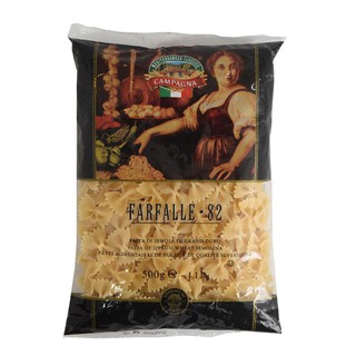 Campagnola  Farfalle No82 500g  คัมพาโนล่าฟาร์ฟาเล่ No82 500g