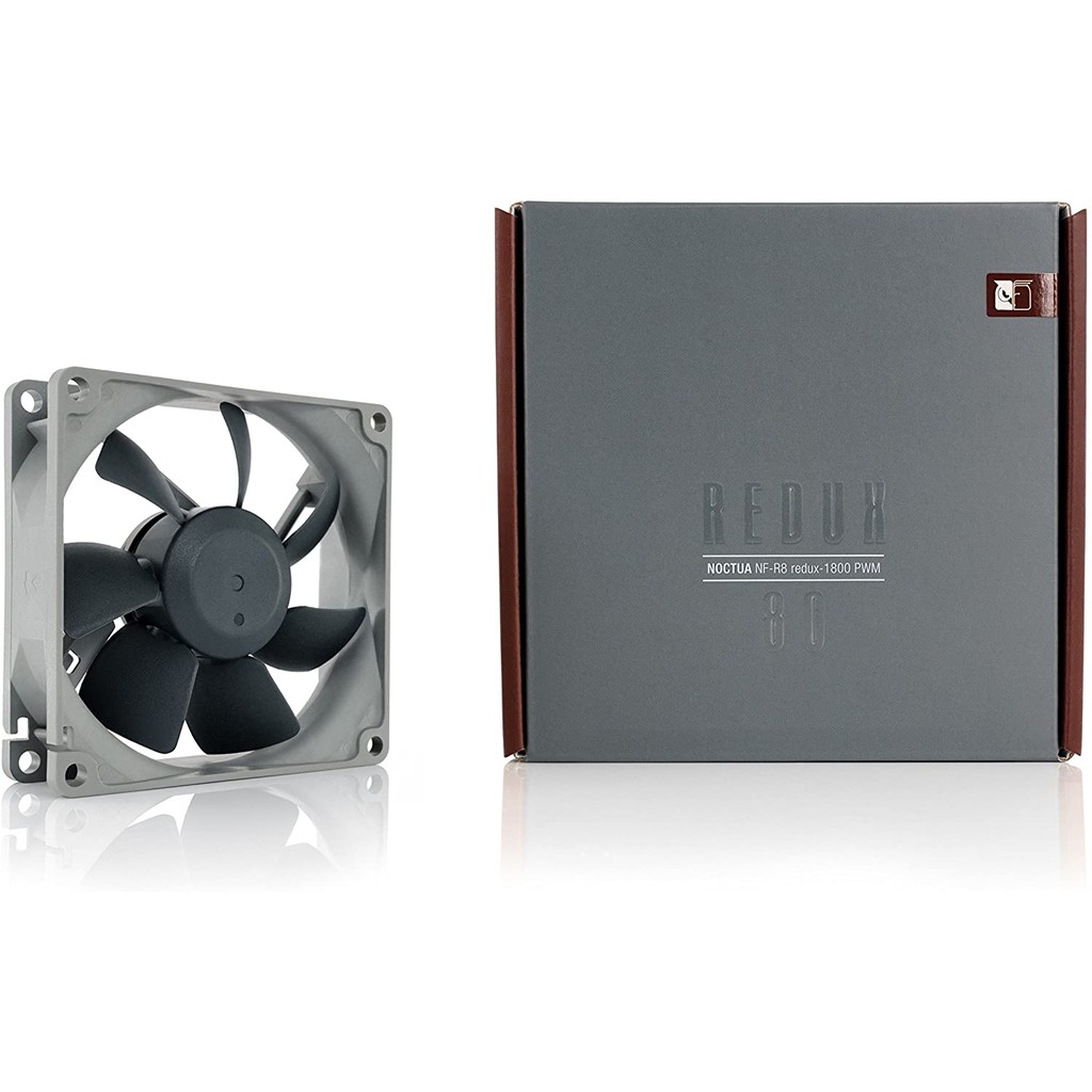 Noctua NF-R8 redux-1800 PWM, High Performance Cooling Fan, 4-Pin, 1800 RPM (80mm, Grey)